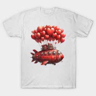 Valentine Submarine T-Shirt